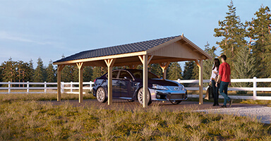 Holz Carports